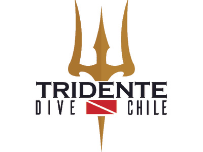 Tridente branding design diving tridente