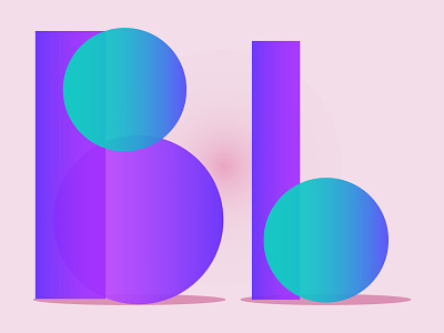Bb chile color design diseño icon illustration illustrator letra b letras letter letter b lettering logo typography vector