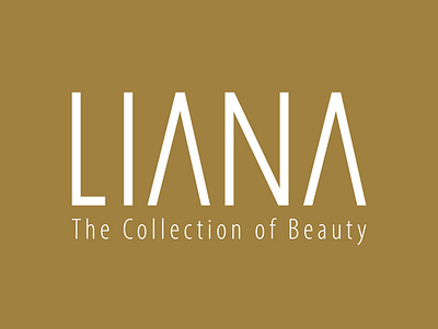 LIANA Fashion Store branding design graphic design logo typography vector
