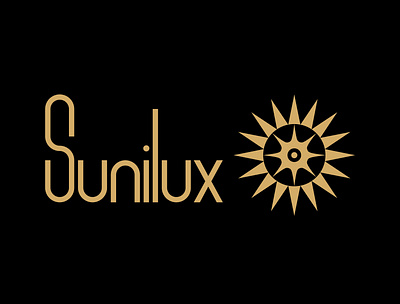 Sunilux branding design graphic design logo typography vector