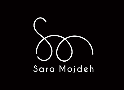 Sara Mojdeh branding design graphic design logo typography vector