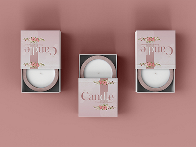 Elegant Candle Pack Design