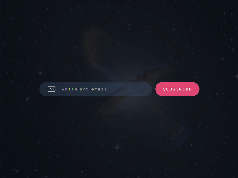 99ui#7 Animated subscribe form animation design flat free icon input interaction sky subscribe ui web webflow