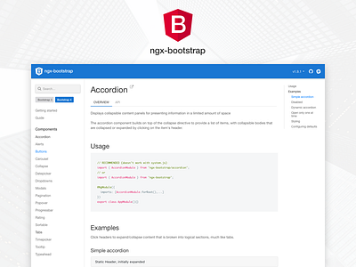 ngx bootstrap 2.0.0-rc.0