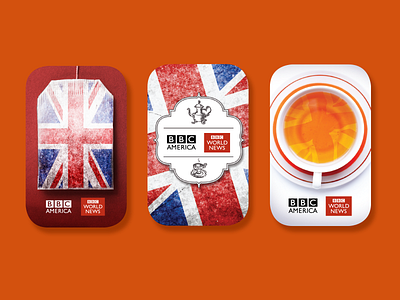 BBC Tea Tins bartleyndick bbc bbcamerica bbcnews branding cnn networkadvertising nycbrandingagency packagingdesign