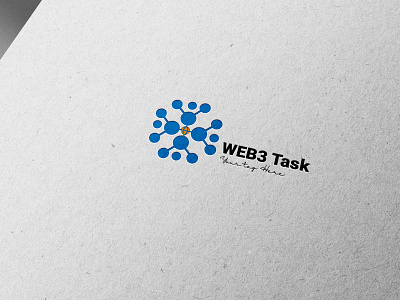 WEB3 Task Logo branding design graphic design illustration logo typography ui ux vector