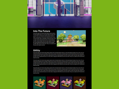 Into The Future Website Design