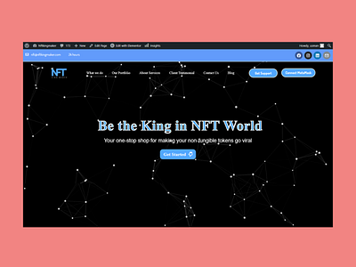 NFT King Maker Website