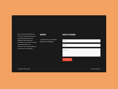 ZAXXCO Website Landing Page Design
