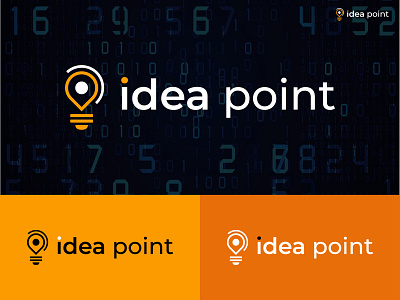 idea point, Minimal Logo Design Concept