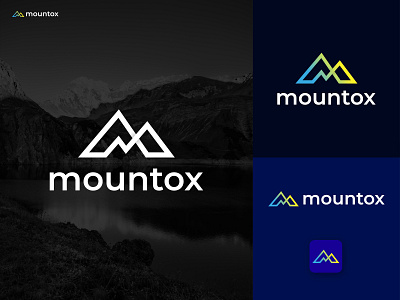 mountox , Modern Logo Design Concept
