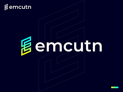 emcutn , Modern Logo Design Concept