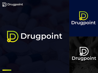 Drugpoint , Modern Logo Design Concept abc logo branding d logo deugpoint logo dp logo drug logo drug point logo drug shop logo graphic design illustration logo logo design logo make minimal logo drug p logo pd logo point logo store logo vector