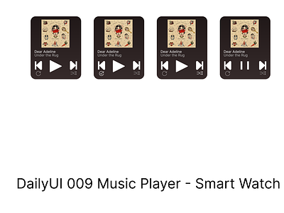 DailyUI 009 - Music Player