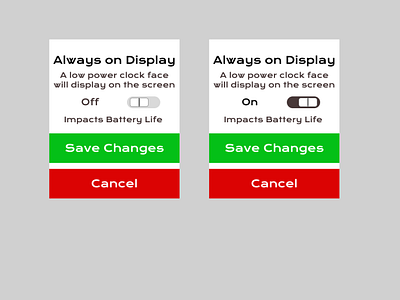 DailyUI 015 - On/Off Switch dailyui dailyui 015 design smartwatch