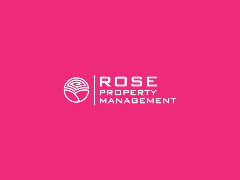 Rose Property Managemen Logo Concept by Anizonestudio on Dribbble