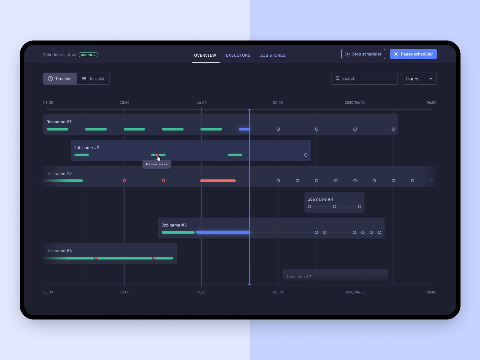 Apscheduler Ui By Cynthia Sanchez On Dribbble