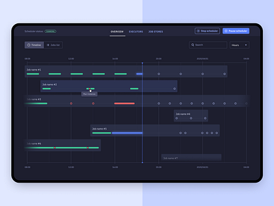 Apscheduler Ui By Cynthia Sanchez On Dribbble