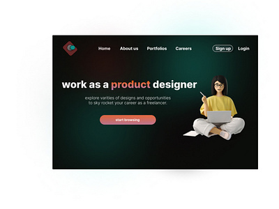 Landing page