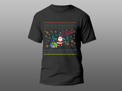 Ugly Christmas T-shirt Design