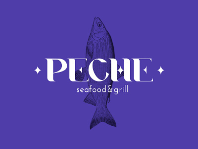 Seafood and Grill logo branding graphic design logo