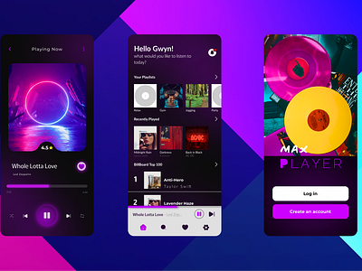 Max Player, the only music player you'll need.