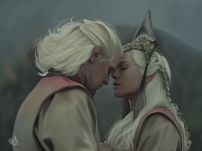 Daemon & Rhaenyra Targaryen