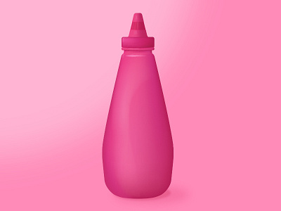 Dribble Squeeze bottle illustrator products