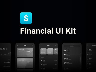 Financial App UI Kit