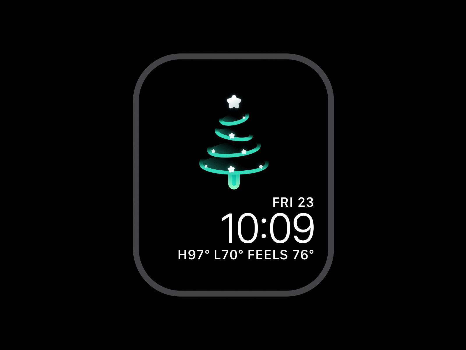 Happy Holidays 🎄 apple watch holidays illustration snowman watch face watchos xmas