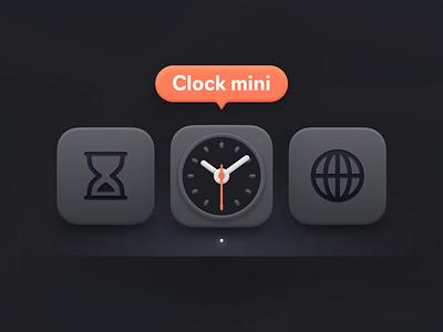 Clock mini 3.0 app branding clock macos mini