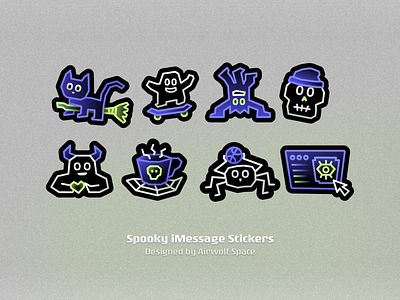 Boo - Spooky Stickers