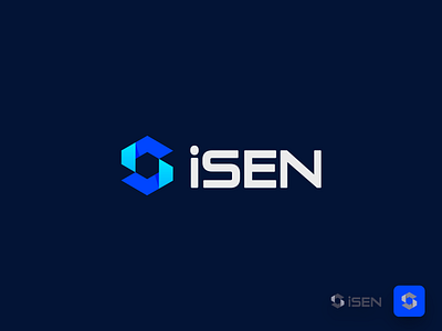 iSEN Brand Design branding design logo technology