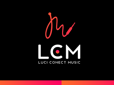 Luci Conect Music brand design logo music