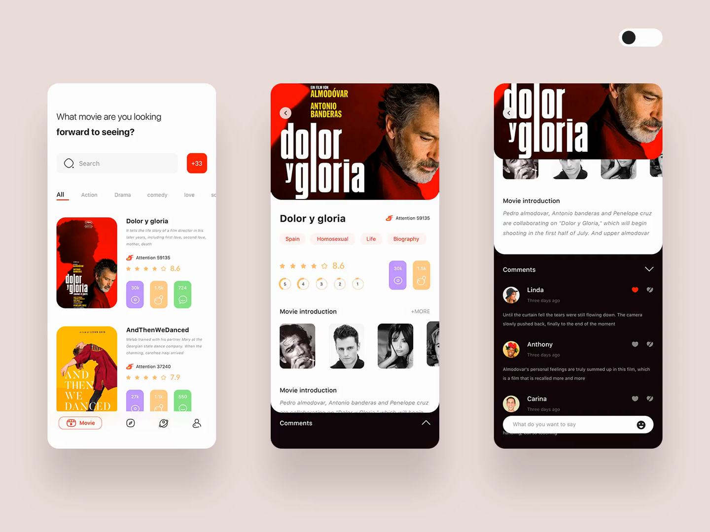 film-critics-app-by-yanbin-tan-on-dribbble