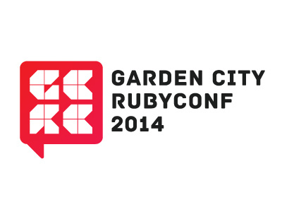 Garden City Ruby Conference 2014 bombatt! branding garden city ruby conference 2014 gcrc logo design minimal rakshith ashok ruby