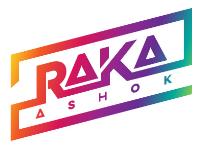 Raka Ashok Artist logo artist logo brand identity logo design raka ashok