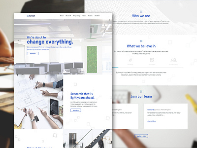nChain Website desktop ui ux web webdesign webpage website