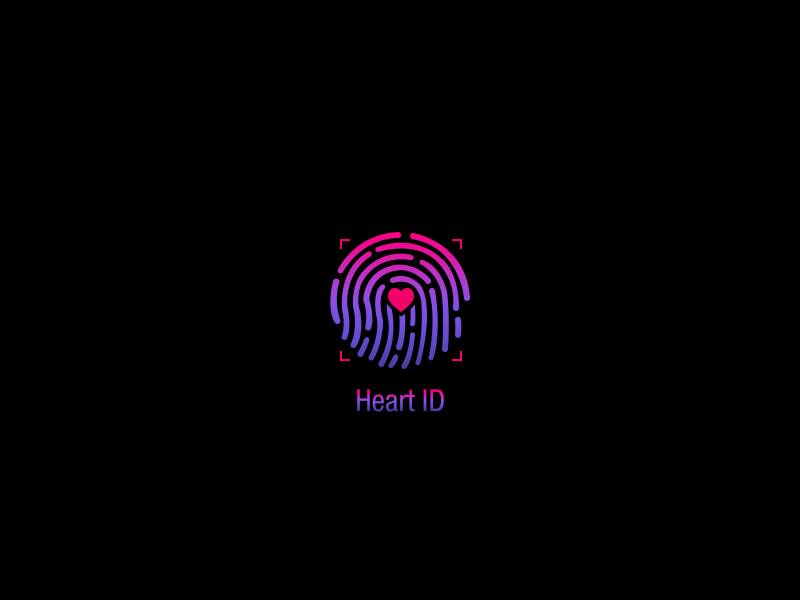 Heart ID heart touch id
