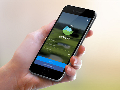 golfkeeper landing page android app debut golf ios app landing login