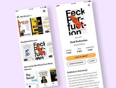 Book Recommendation ibooks iphone typogaphy