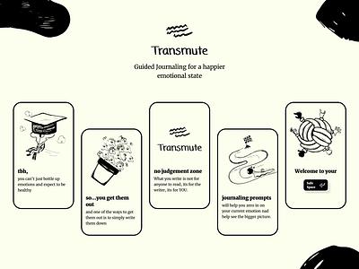 Transmute - Guided Journaling for a happier emotional state