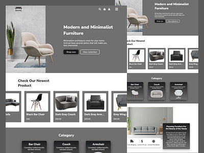 sofshop-landingpage chair couch design ecommerce furniture homepage landing page sofa ui ui design uiux ux ux design web design