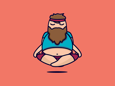 Yoga for real men dude guy icon meditation men pilates real men workout yoga