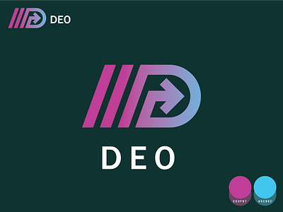 DEO LOGO/LOGO DESIGN/CRYPTO LOGO/NFT/Blockchain branding graphic design logo
