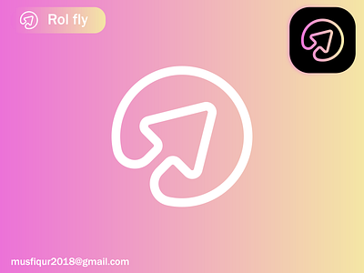 ROL FLY CRYPTO,NFT,BLOCKCHAIN BRANDING LOGO DESIGN branding graphic design logo