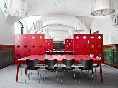 Copenhagen City Hall meeting room branding copenhagen design interior