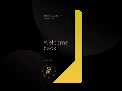 Future PointCard 2d animation card design interface material mobile playoff ui webdesign website