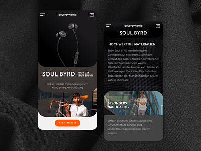 Beyerdynamic Mobile Design Concept