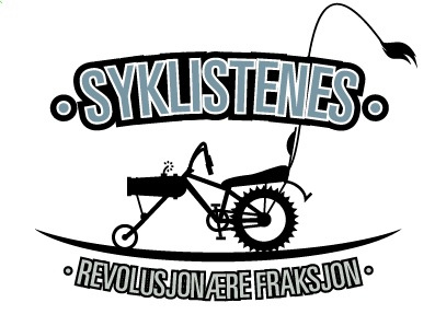 Syklistenes Revolusjonære Fraksjon bike illustrator logo